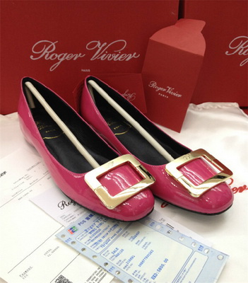 RV Shallow mouth flat shoes Women--004